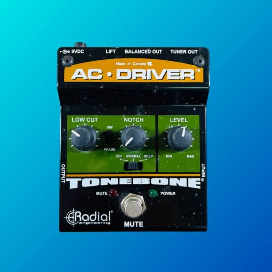 Radial AC-Driver Acoustic Instrument Preamp/DI