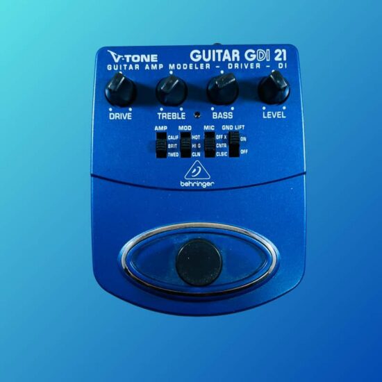 Behringer GDI21 Guitar Amp Modeler Preamp DI