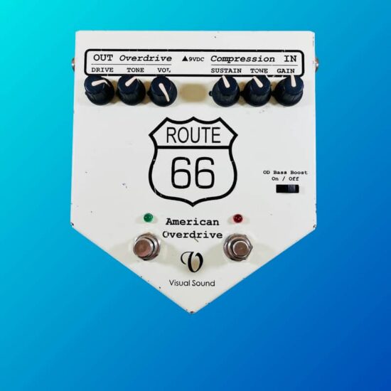 Visual Sound Route 66 Overdrive Compressor Pedal