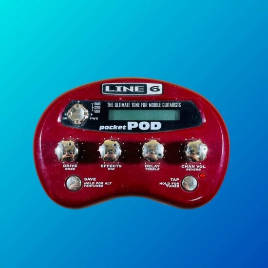 Line 6 Pocket POD Multi-Effect and Amp Modeler 2007 - Present - Red