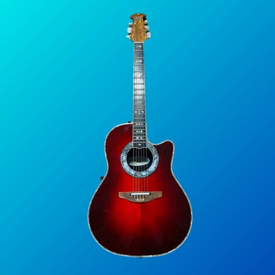 Ovation 1869 Custom Legend 1990 - 2001 Cherry Cherry Burst