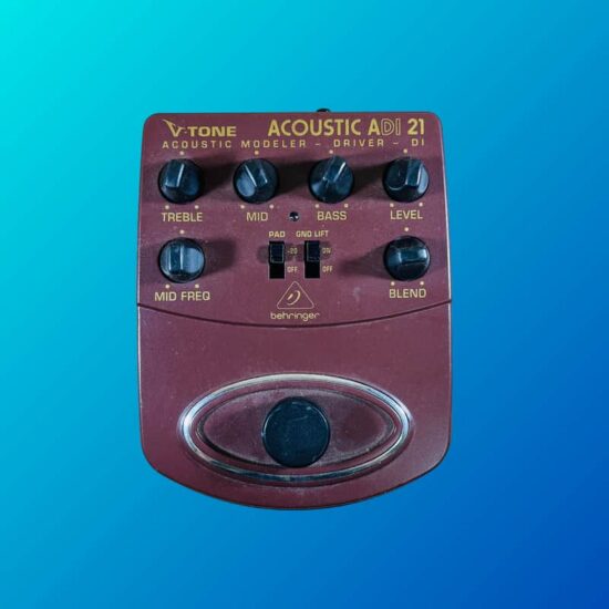 Behringer ADI21 V-Tone Acoustic Amp Modeler Preamp DI