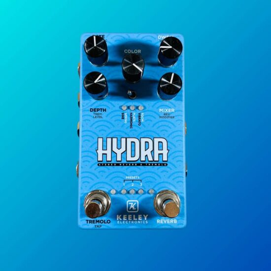 Keeley Hydra Stereo Reverb & Tremolo