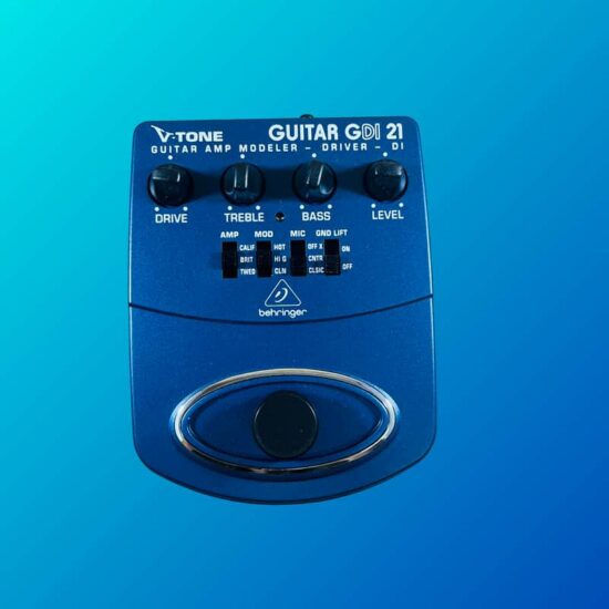 Behringer GDI21 Guitar Amp Modeler Preamp DI