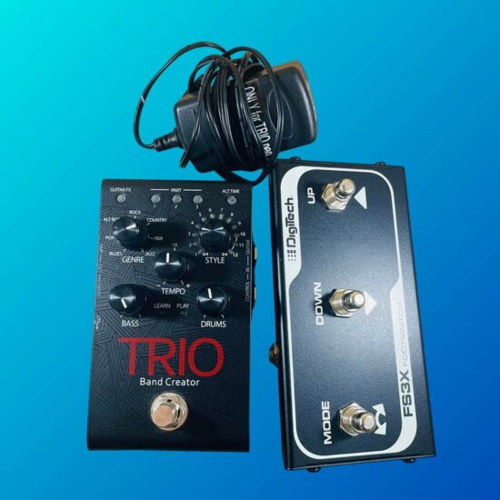 DigiTech TRIO Band Creator w/ FS3X 3-Button Footswitch