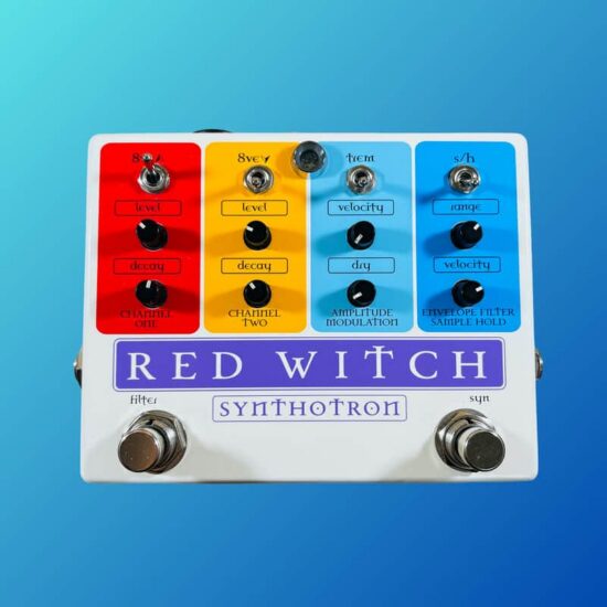 Red Witch Synthotron Analog Synth Filter Pedal