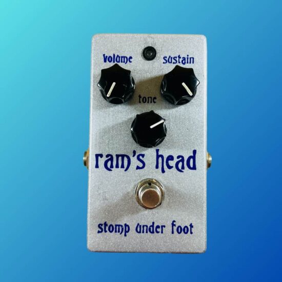 Stomp Under Foot Ram's Head (Violet Version) Fuzz Pedal