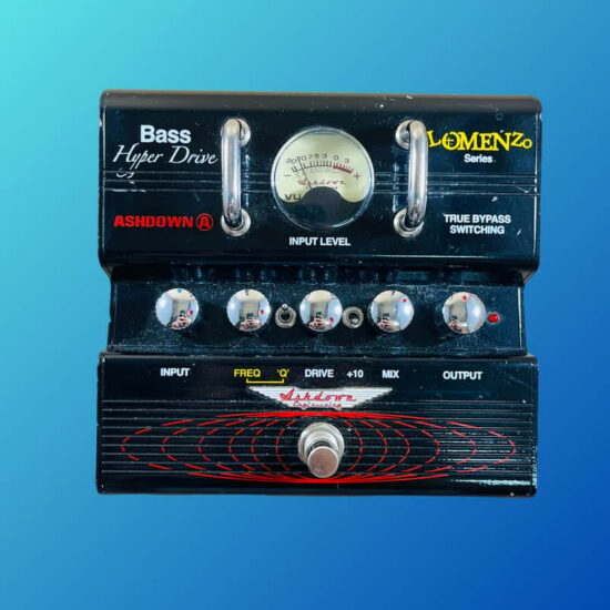 Ashdown James LoMenzo HyperDrive Bass Distortion Pedal
