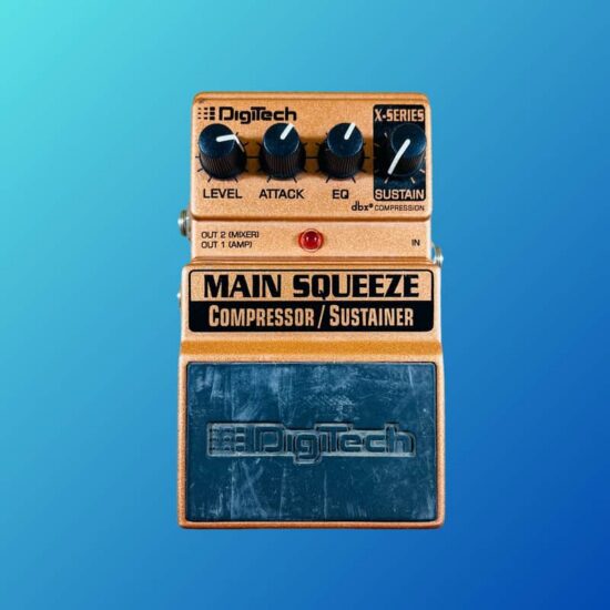 DigiTech Main Squeeze Compressor Sustainer Pedal