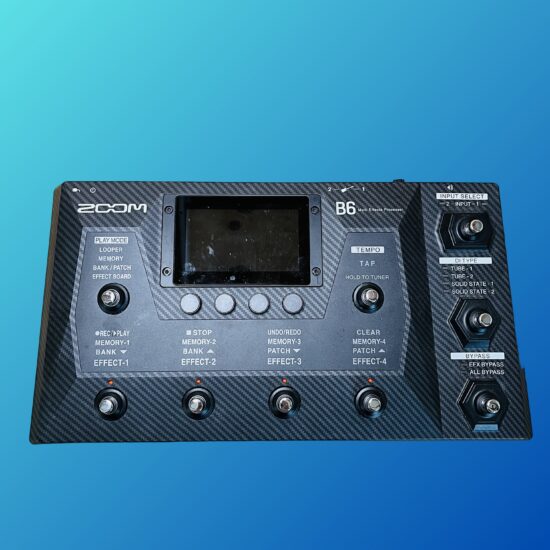 Zoom B6 Bass Multi-Effect Unit