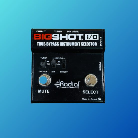 Radial Bigshot I/O True-Bypass Instrument Selector V2