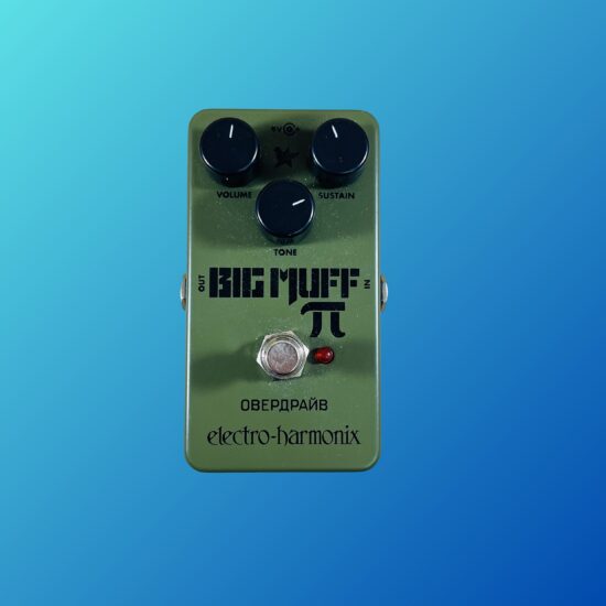 Electro-Harmonix Green Russian Big Muff Distortion/Sustainer Reissue