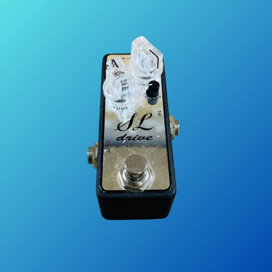 Xotic SL Drive Limited Edition Chrome Overdrive Pedal