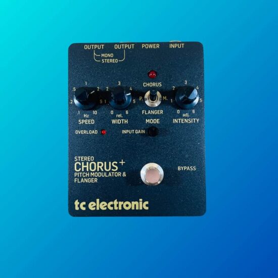 TC Electronic SCF Gold Stereo Chorus + Pitch Modulator & Flanger Reissue