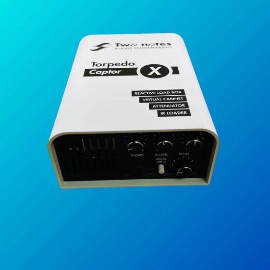 Two Notes Torpedo Captor X 16ohm Stereo Reactive Load Box / Attenuator