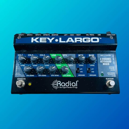 Radial Key Largo Keyboard Mixer Pedal