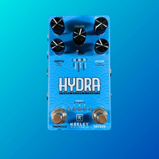 Keeley Hydra Stereo Reverb & Tremolo