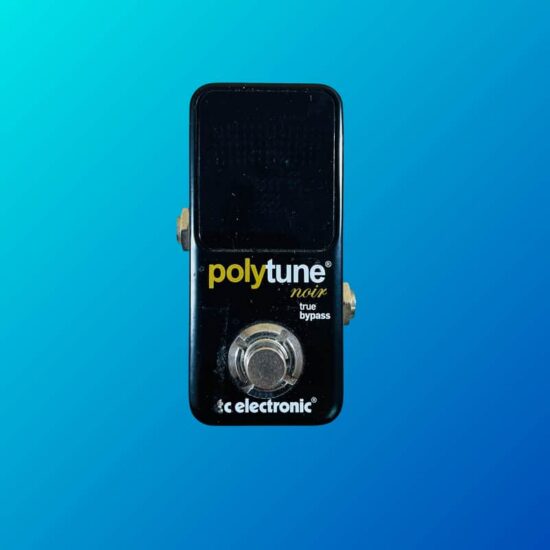 TC Electronic Polytune Noir Polyphonic Tuner Pedal