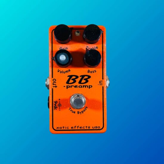 Xotic BB Preamp Overdrive Pedal