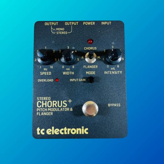 TC Electronic SCF Gold Stereo Chorus + Pitch Modulator & Flanger Reissue