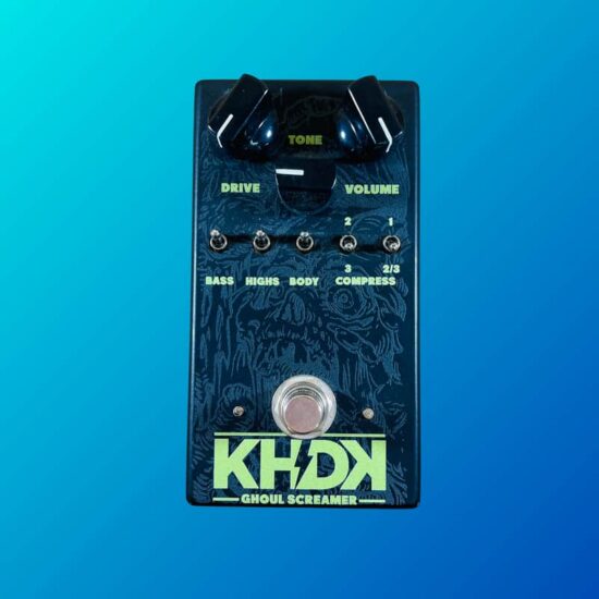 KHDK Electronics Kirk Hammett Signature Ghoul Screamer Handmade Overdrive