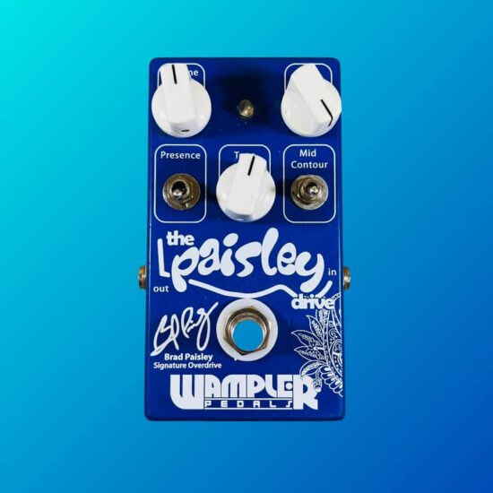 Wampler Paisley Drive Brad Paisley Signature Overdrive Pedal