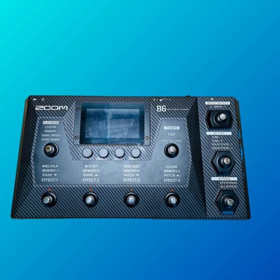 Zoom B6 Bass Multi-Effect Unit