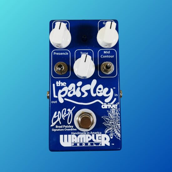 Wampler Paisley Drive Brad Paisley Signature Overdrive Pedal
