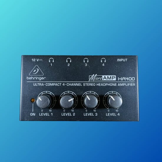 Behringer MicroAMP HA400 4-Channel Headphone Amplifier
