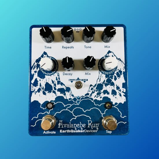 EarthQuaker Devices Avalanche Run Stereo Reverb & Delay with Tap Tempo V2