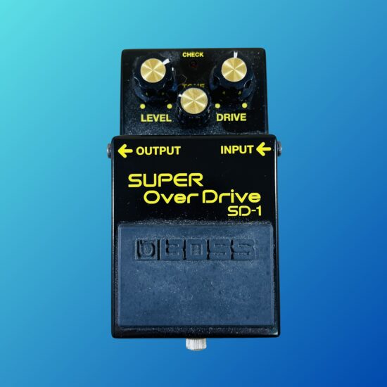 Boss SD-1-4A 40th Anniversary Super Overdrive