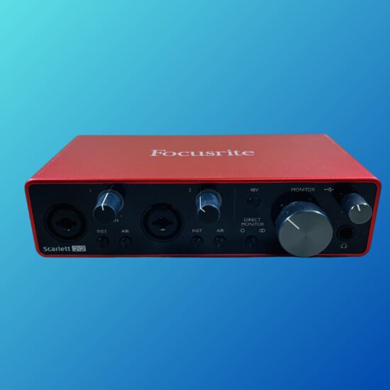 Focusrite Scarlett 2i2 3rd Gen USB Audio Interface