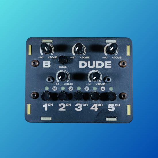 BASTL Instruments Dude 5-Channel Monophonic Mixer
