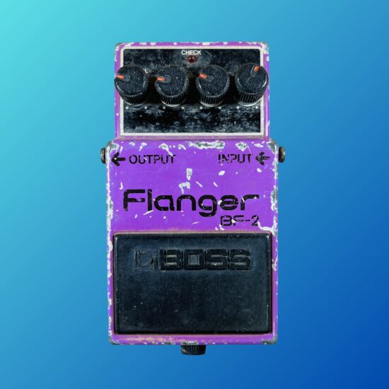 Boss BF-2 Flanger 1980-1984 (Black Label) Made In Japan