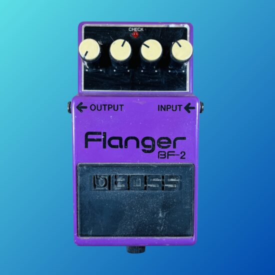 Boss BF-2 Flanger 1980-1984 (Black Label) Made In Japan