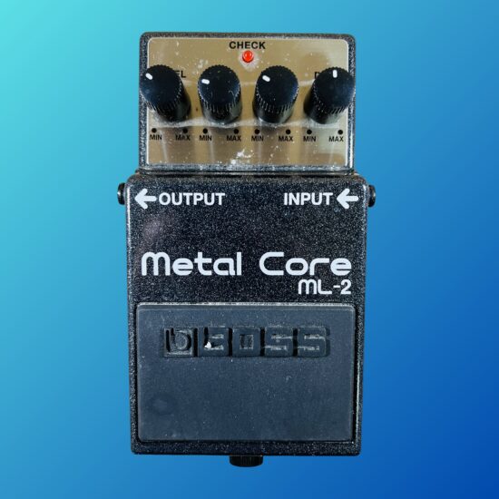 Boss ML-2 Metal Core Distortion Pedal