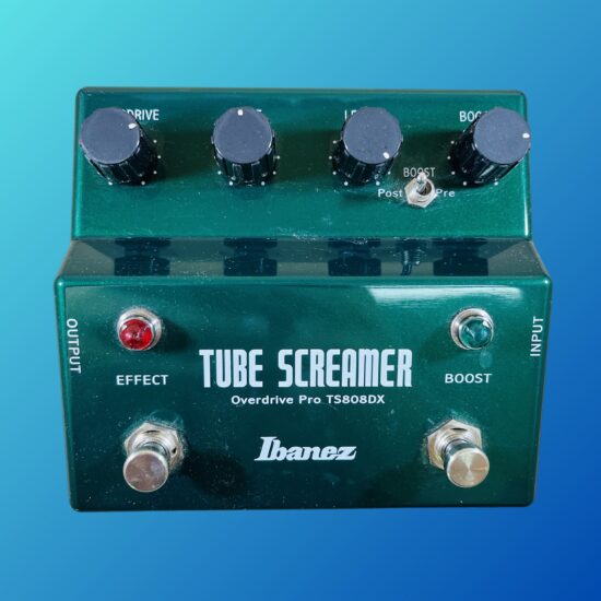 Ibanez TS808DX Tube Screamer Pro Deluxe Overdrive Pedal