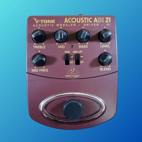 Behringer ADI21 V-Tone Acoustic Amp Modeler Preamp DI