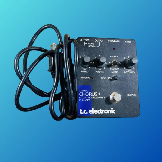 TC Electronic Stereo Chorus + Pitch Modulator & Flanger 1991 - 2016