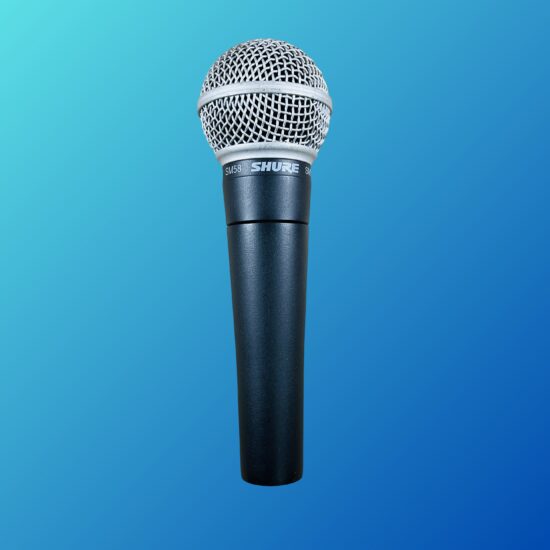 Shure SM58 Handheld Cardioid Dynamic Microphone