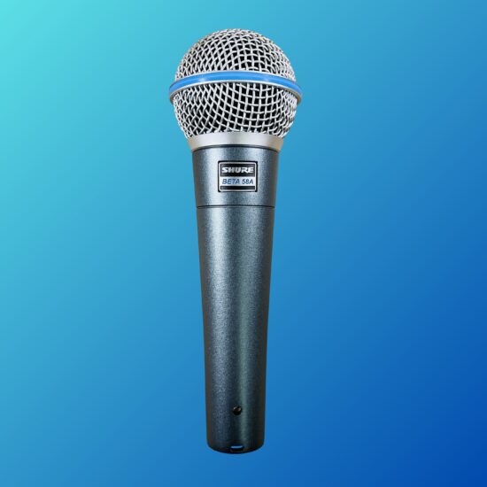 Shure BETA 58A Handheld Supercardioid Dynamic Microphone