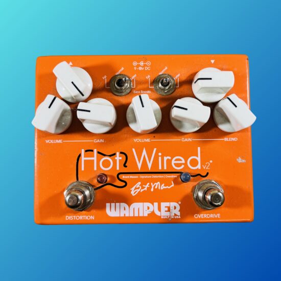 Wampler Hot Wired V2 Overdrive/Distortion Pedal