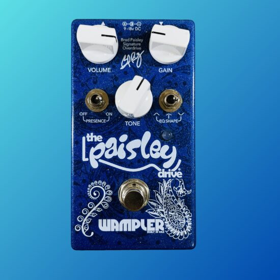Wampler Paisley Drive Brad Paisley Signature Overdrive Pedal
