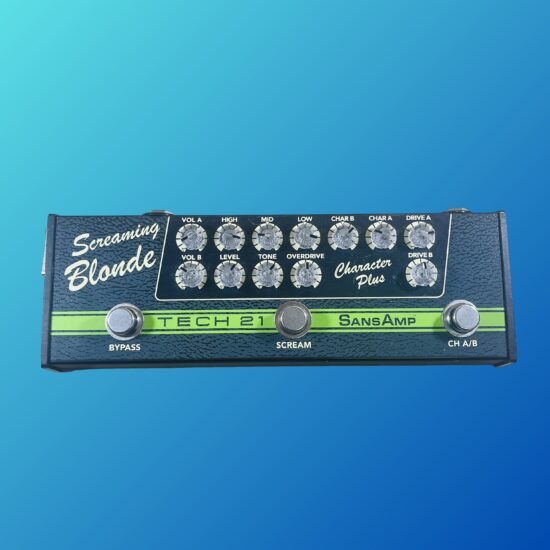 Tech 21 SansAmp Character Plus Series Screaming Blonde