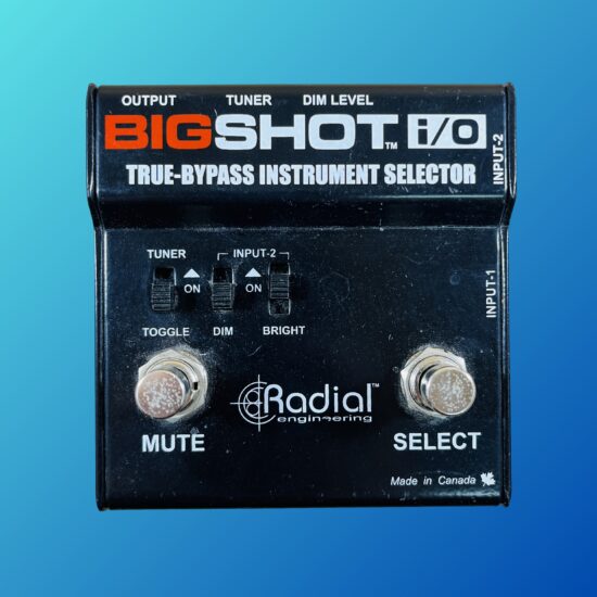 Radial BigShot i/O True-Bypass Instrument Selector