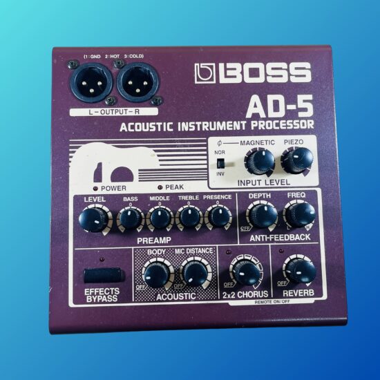 Boss AD-5 Acoustic Instrument Processor