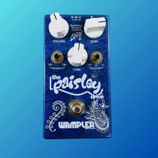 Wampler Paisley Drive Brad Paisley Signature Overdrive Pedal