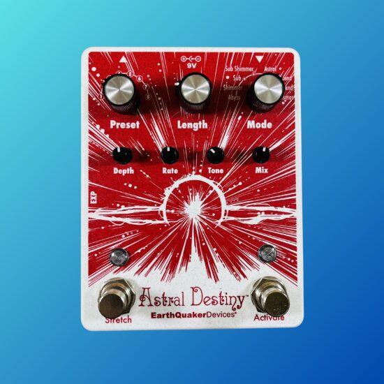 EarthQuaker Devices Astral Destiny Octal Octave Reverberation Odyssey