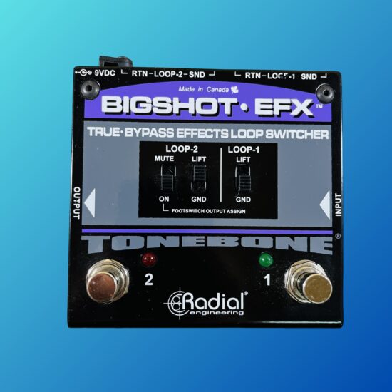 Radial BigShot EFX True-Bypass Effects Loop