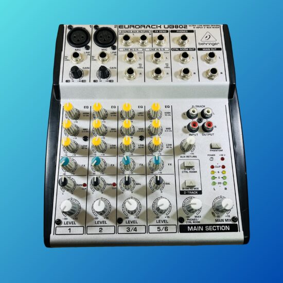 Behringer Eurorack UB802 8-Input 2-Bus Mixer